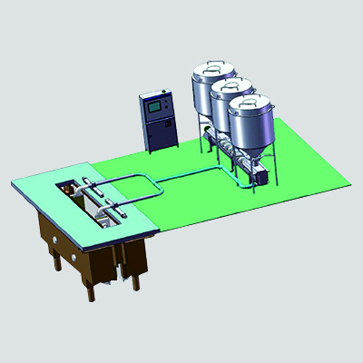 Automatic Mold Powder Feeding Machine