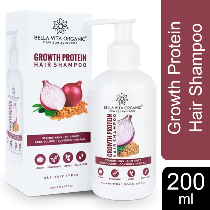 Bella Vita Organic Growth Protein Hair Shampoo 200ml