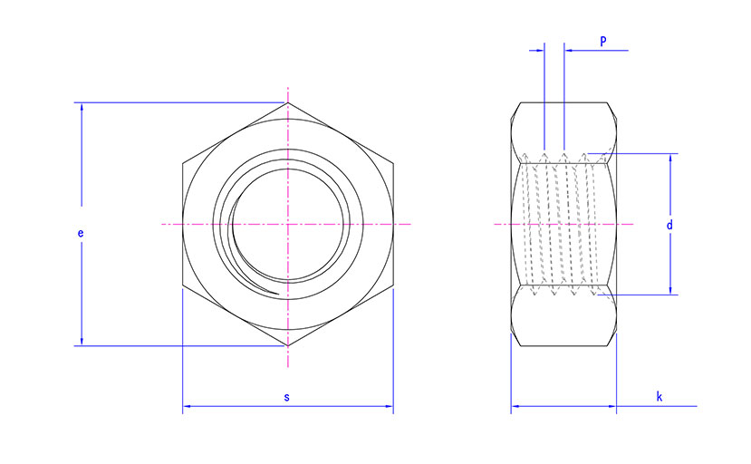 Heavy Hex Nuts