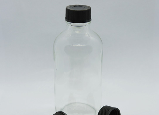 2oz 60ml Boston Bottle With 20-400 Screw Cap