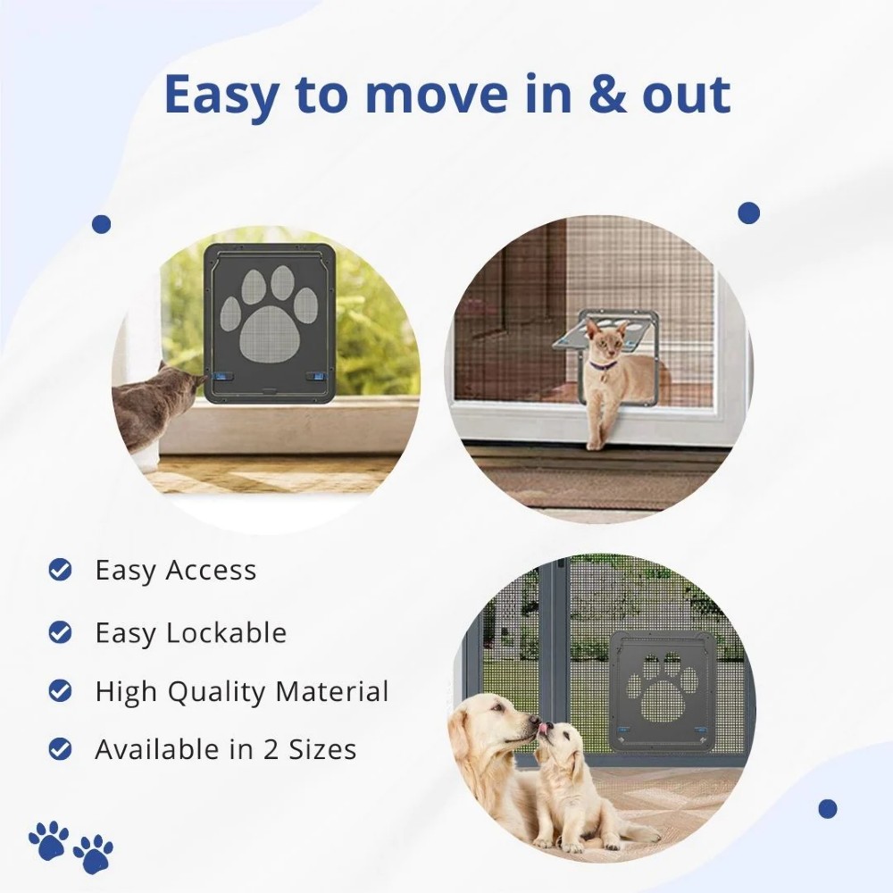 Buy Pet Screen Door With Magnetic Screen for Pets