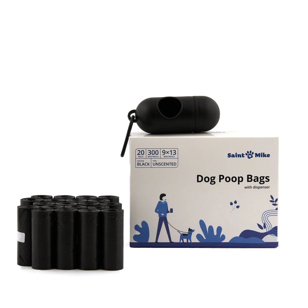 Best Biodegradable Dog Poop Bags With Waste Bag Dispenser