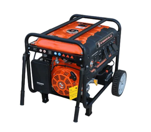 BN Portable Job-Site Generators BNG9000 9000W rated power, Key Electric Start, CARB certified, with GFCI plugs