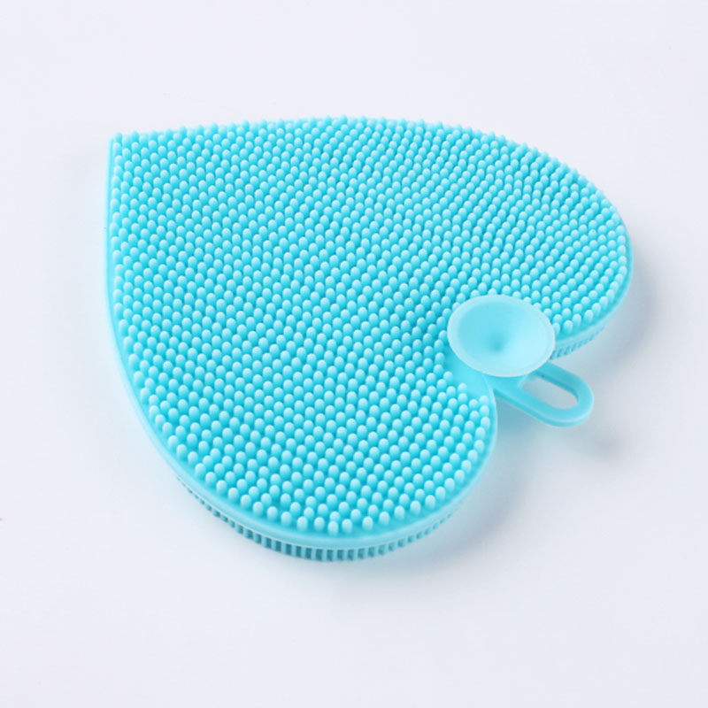 Heart Silicone Washing Up Sponge