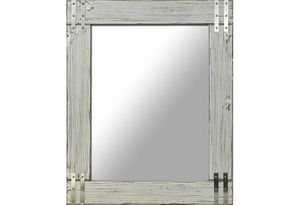 Vintage Industrial Mirror