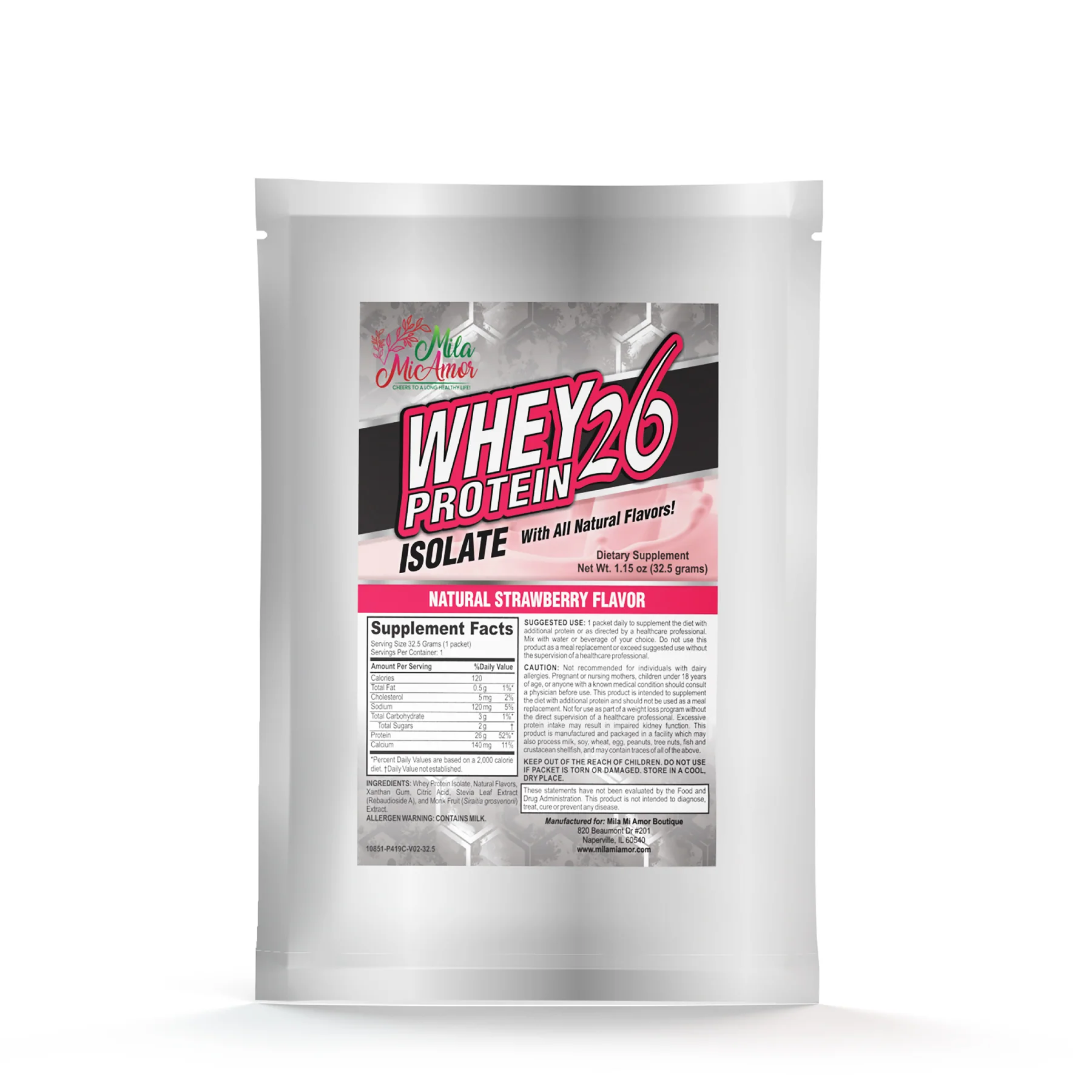 ULTRA WHEY 26 PROTEIN ISOLATE