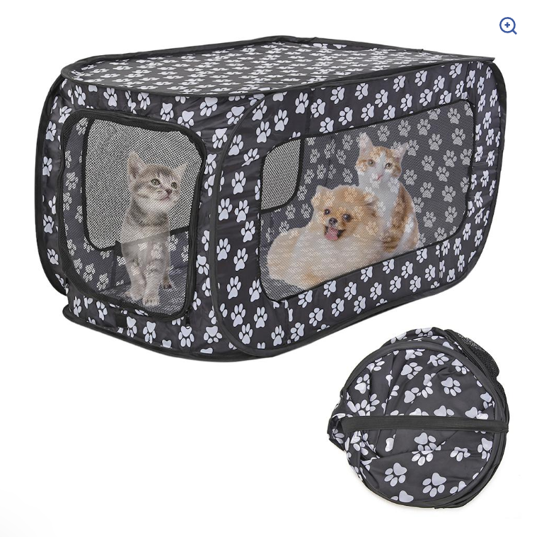 Buy Now! Portable Folding Pet Tent Houses Foldable Pet Fence Cat