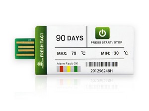 USB Temperature Data Logger Used In Food Cold Chain Process