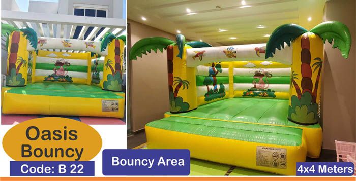 Inflatable bouncy castle on Rent in UAE