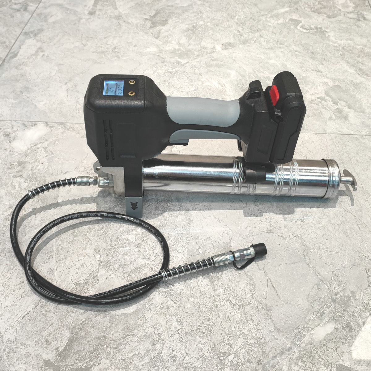 Display Battery Grease Gun C21 with 2speeds