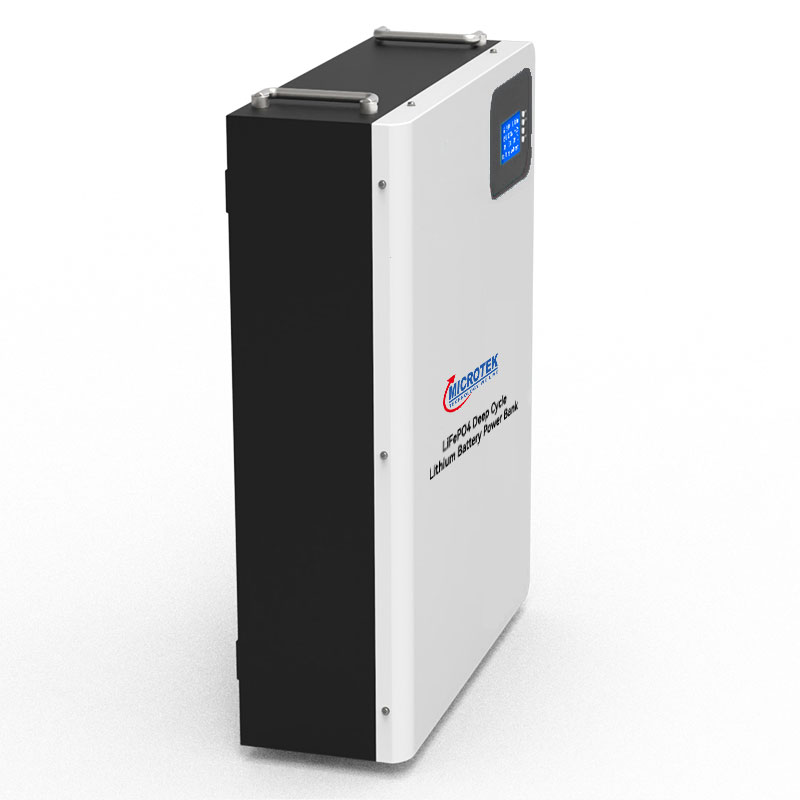 Microtek 6000 Cycles BAK IP65 51.2V 100/200Ah Lifepo4 Battery