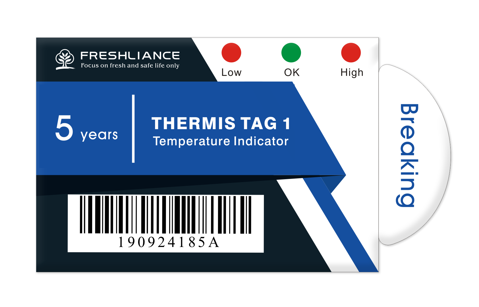 Highly Sensitive Drugs Disposable Temperature Indicators