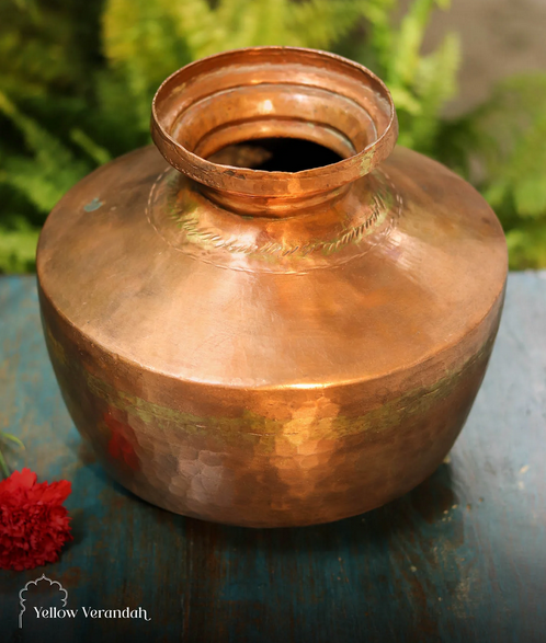 Vintage Copper Pot Online - Yellow Verandah