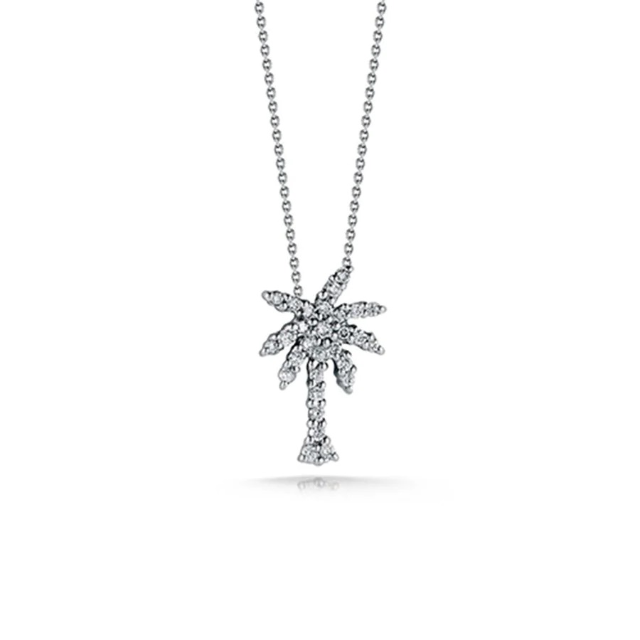 Roberto Coin Tiny Treasure Palm Tree Necklace