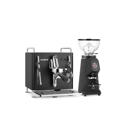 San Remo CUBE Single Group Traditional Machine & Grinder