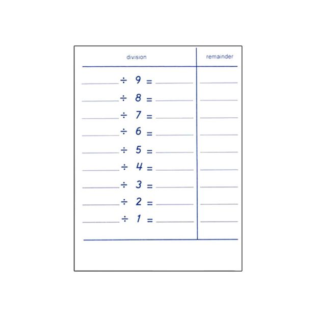 Buy Montessori Long Division Materials