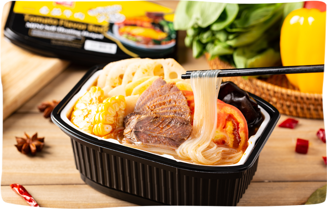 NON-VEGAN COLOR PACKAGING SELF-HEATING HOTPOT SERIES