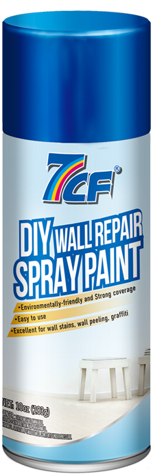 DIY WALL REPAIR SPRAY PAINT