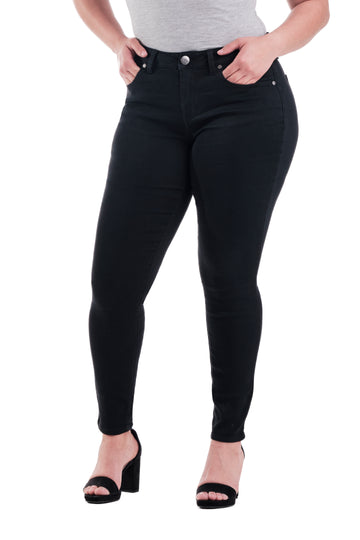 CURVY NO GAP SKINNY IN BLACK