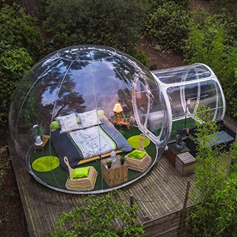 Bubble House Tent Inflatable Dome Camping Bubble Tents ZorbingBalls.com