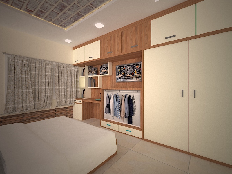 Bedroom & Wardrobe Interior