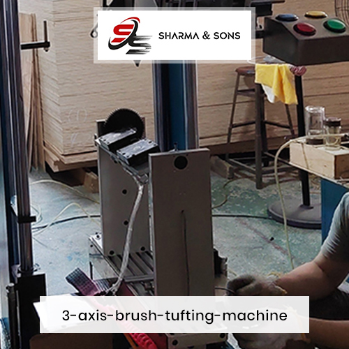 3 Axis Brush Tufting Machine