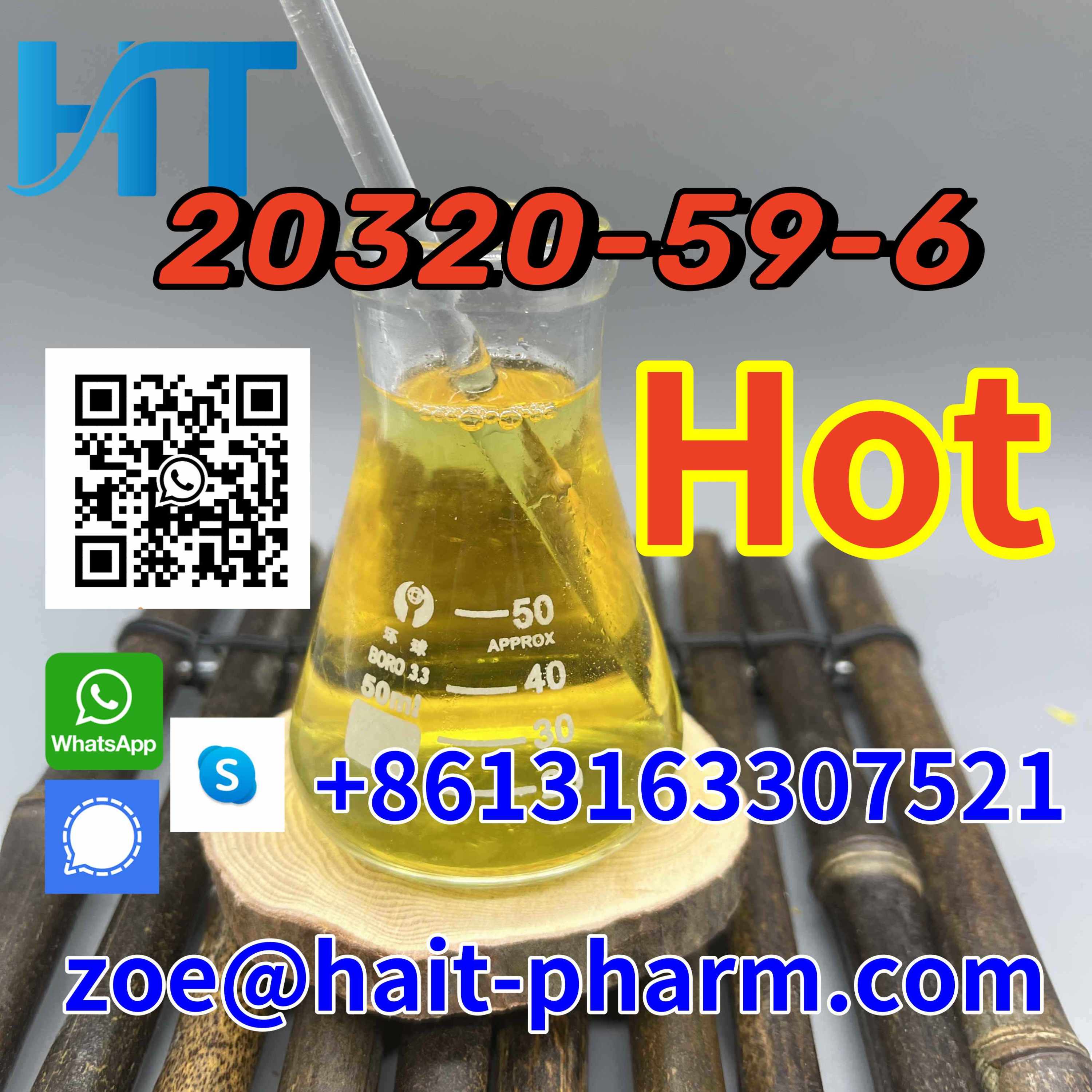 China Supply BMK oil CAS 20320-59-6 Diethyl(Phenylacetyl)Malonate whatsapp+8613163307521