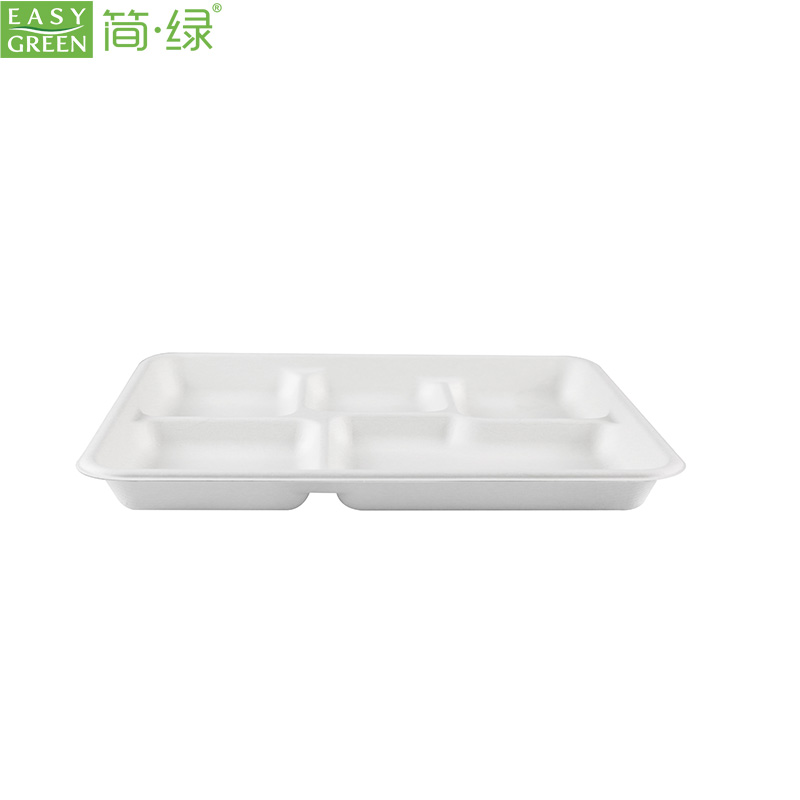 DISPOSABLE FOOD TRAYS WITH COMPARTMENTS