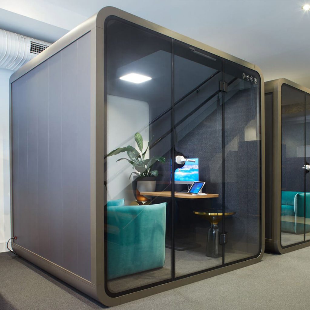 Soundproof booth-create a serene meeting space for your team