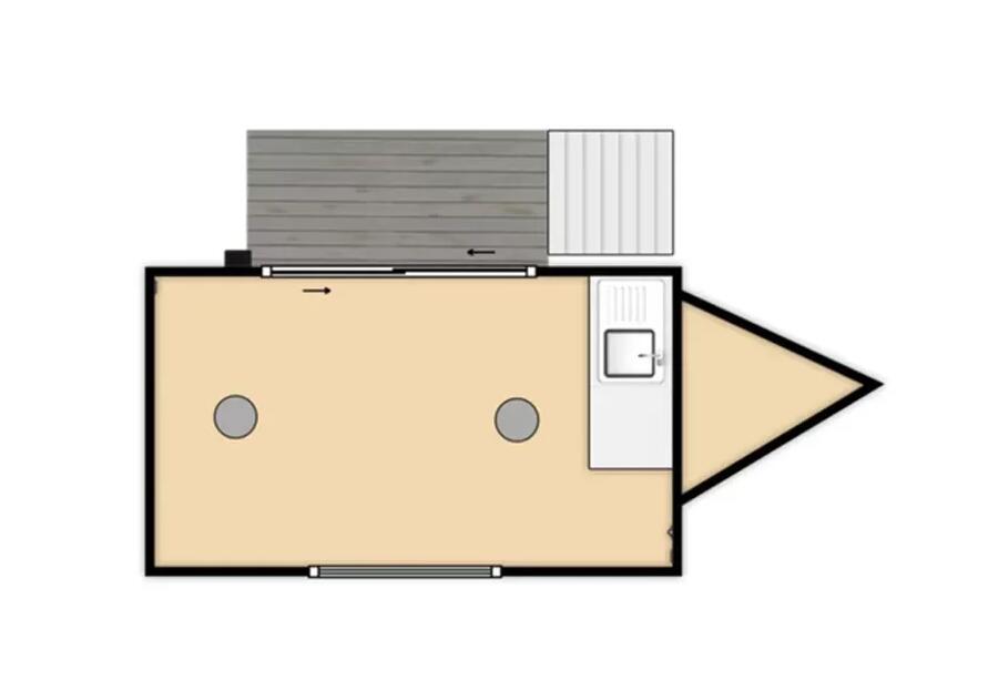 3.9m MOBILE CABIN / TINY HOME