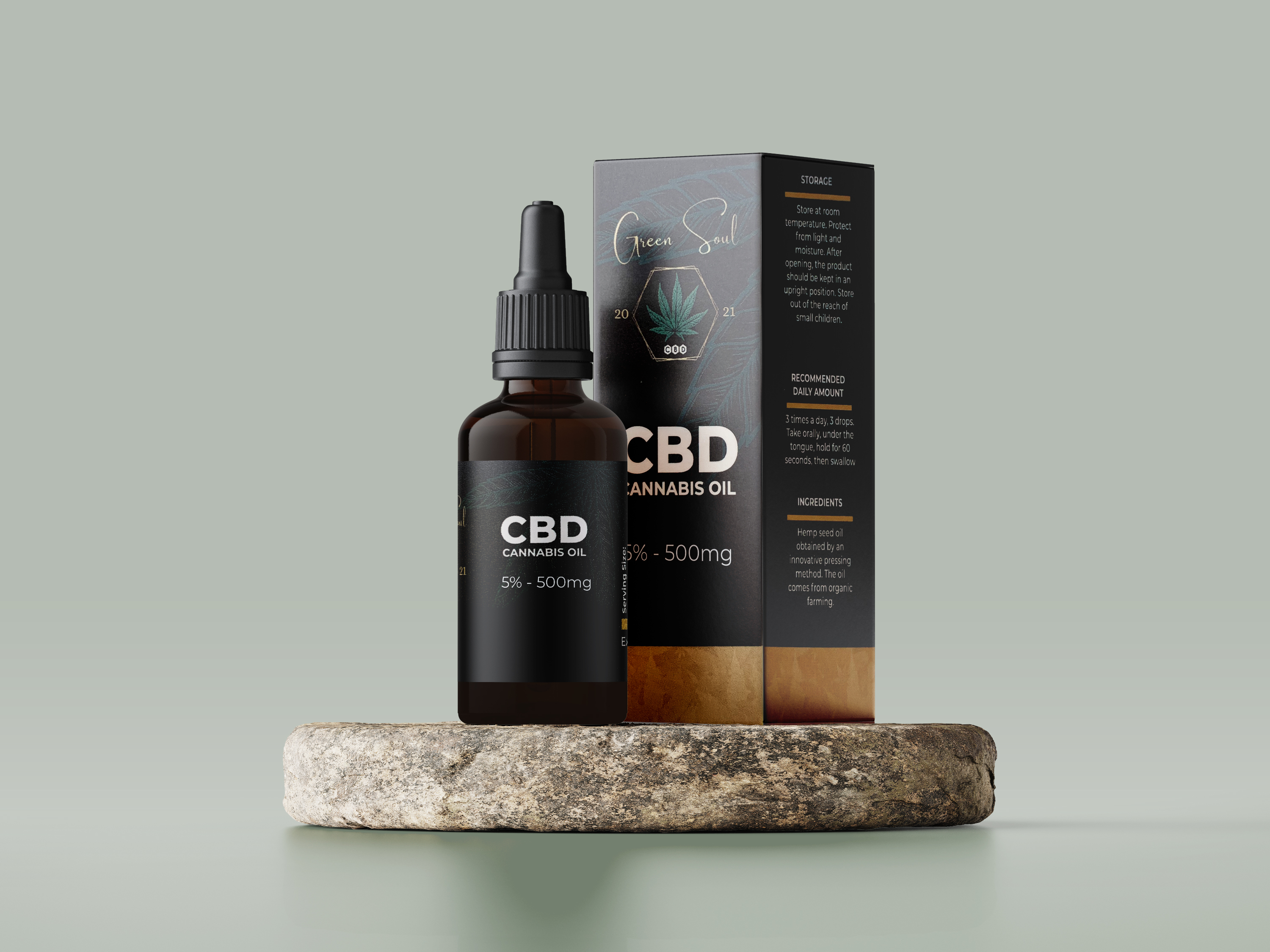 CBD Oil 5% (500mg) 10ml