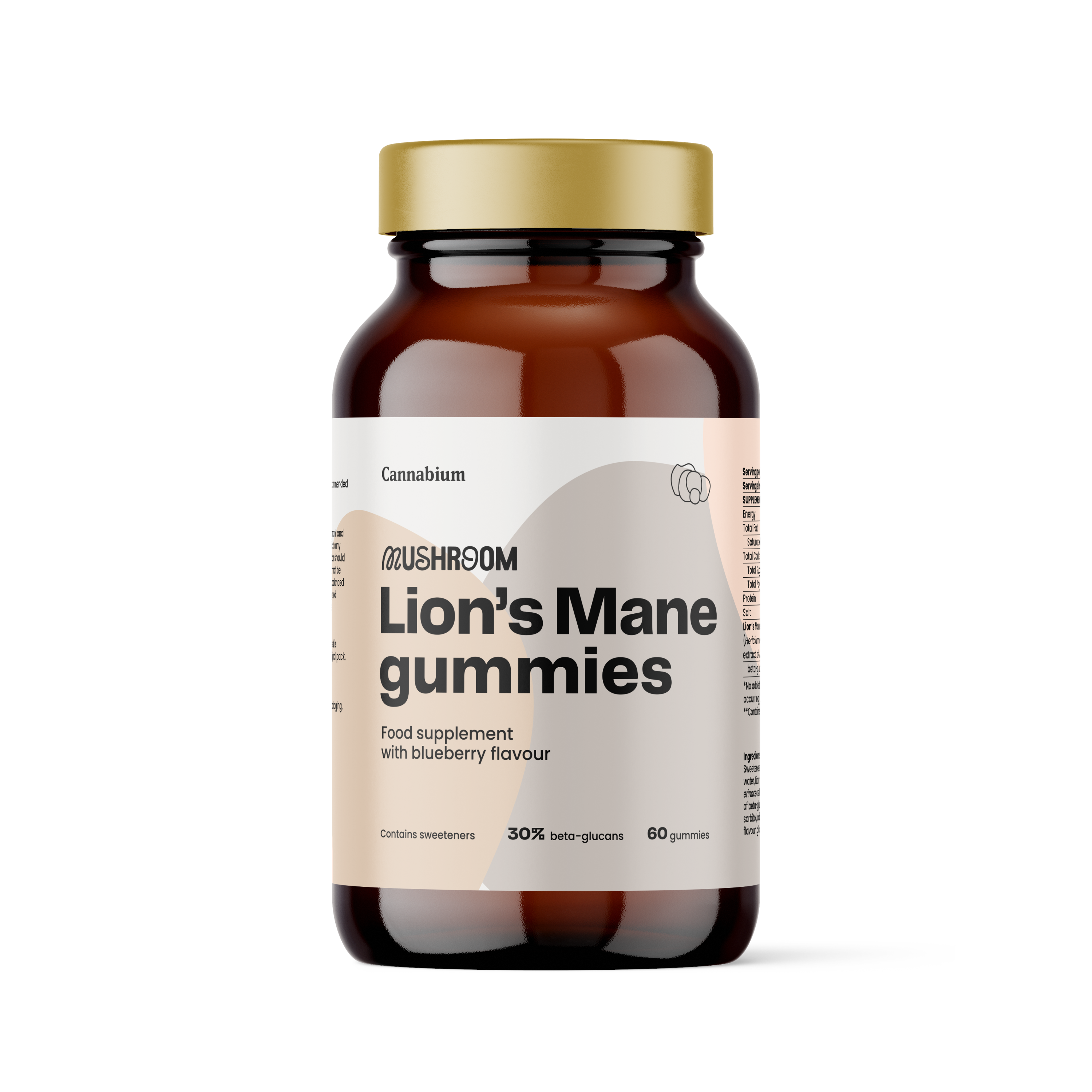 Lion's Mane Organic Mushroom Gummies 