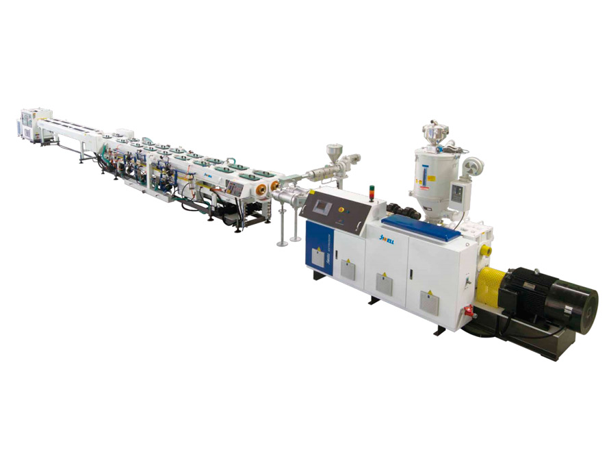 PP-R, PE-RT, PE-X Cool & Hot Water Small Pipe Extrusion Line