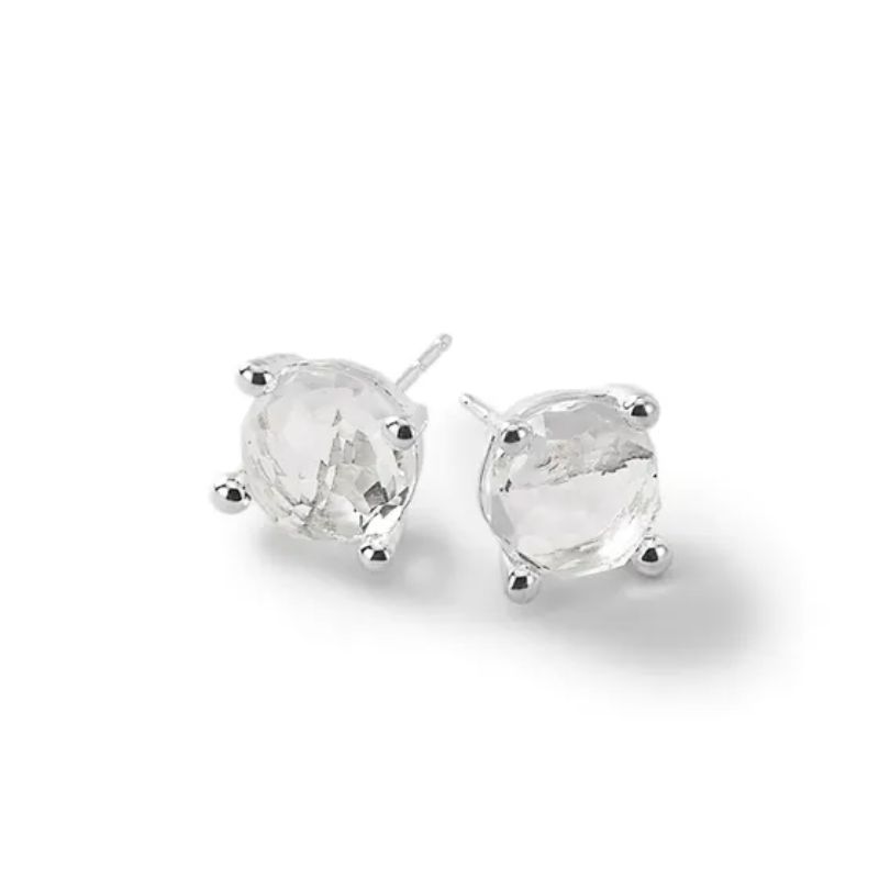 IPPOLITA Rock Candy Single Stone Stud Earrings in Sterling Silver