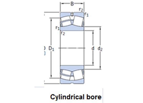 Bearings, რეზინის, ამისთვის ლილვები ჩაეფლო წყალი