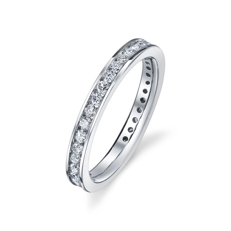 Deutsch Signature Channel Set Eternity Band