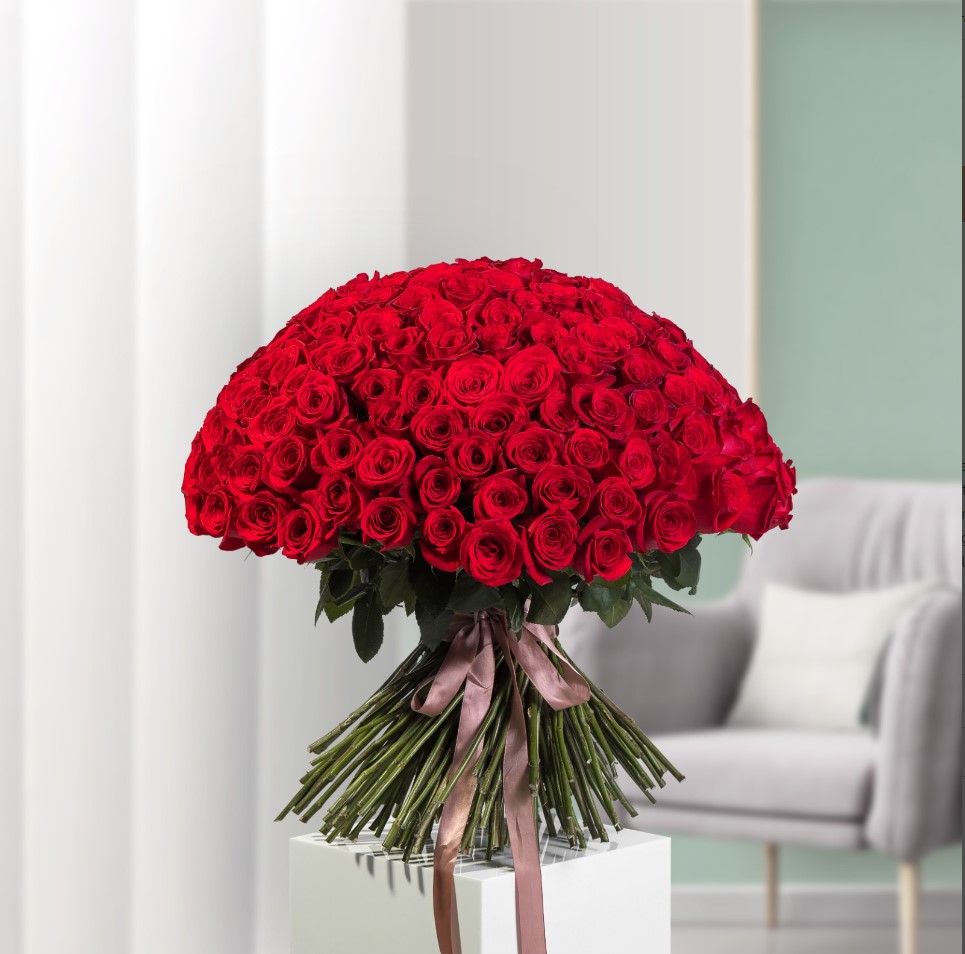 Bouquet of 201 Red Roses