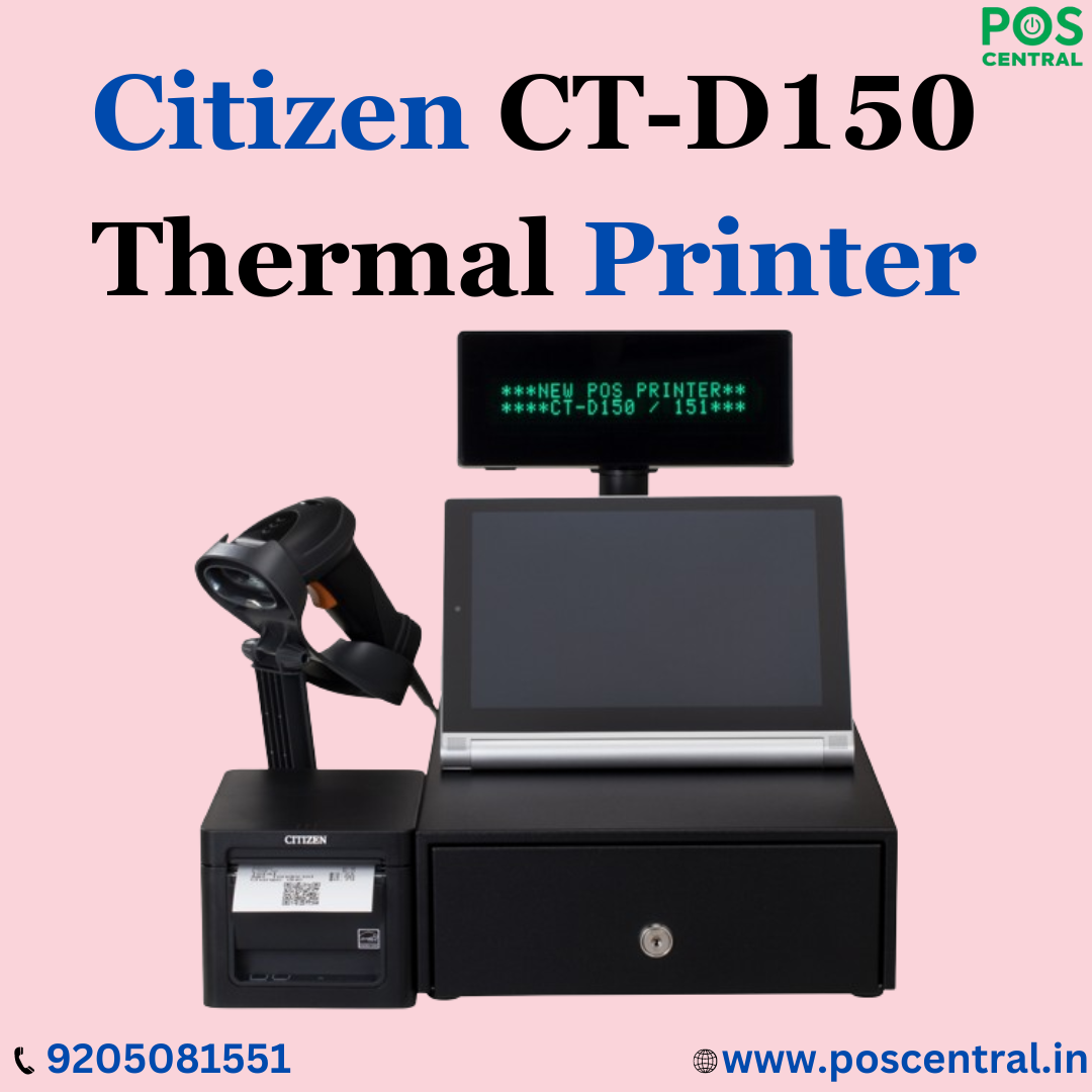 Print Brilliance- Explore the Citizen CT-D150 Thermal Printer