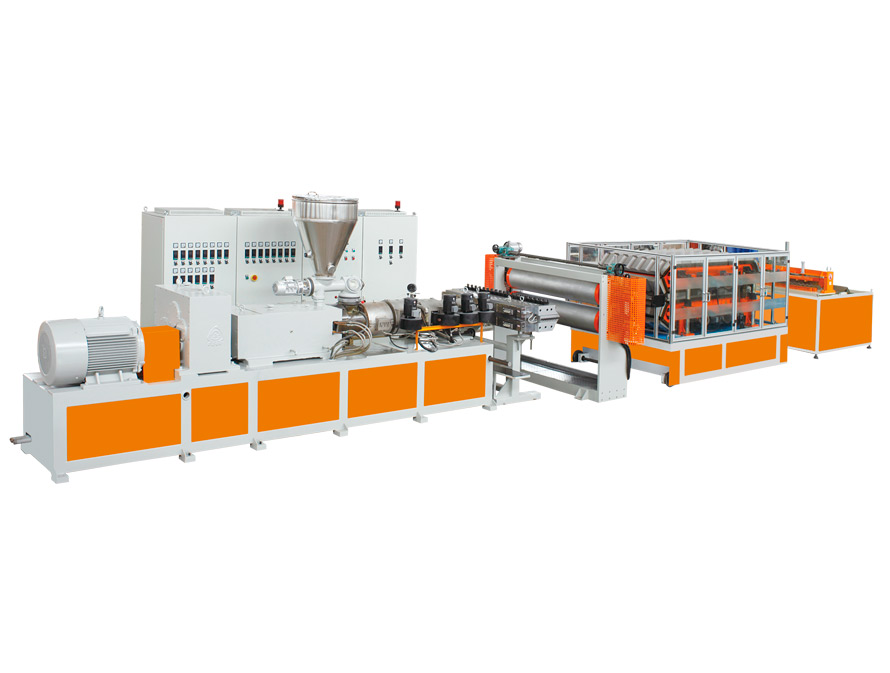 PVC Roof Tile Extrusion Line