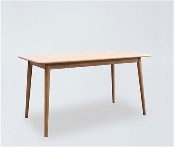 DT1 Rectangle Wooden Leg Table