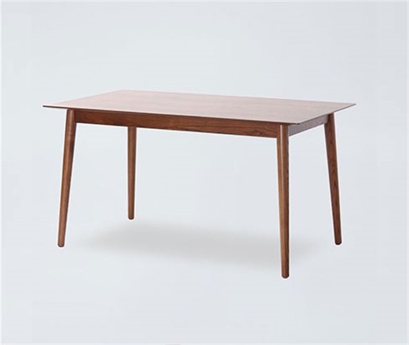 DT3 Brown Rectangle Wooden Table For Dining Room