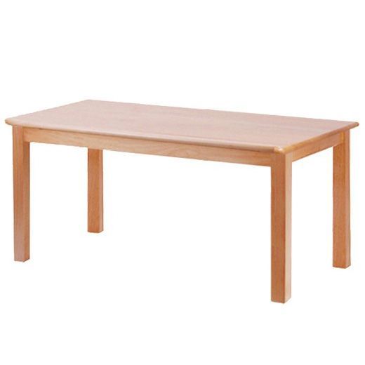 Buy Rectangle Solid Beech Wood Table - 48