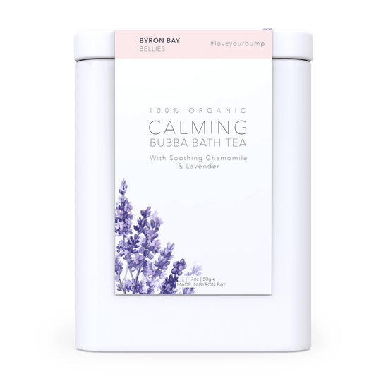 Calming Organic Baby Bath Tea by Byron Bay Bellies.