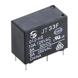 Subminiature Intermediate Power Relay JT33F