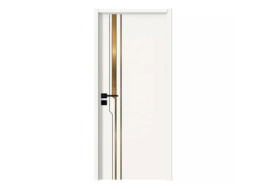 White Primed Veneer Wood Waterproof American Style Solid Interior Wooden Doors For Room