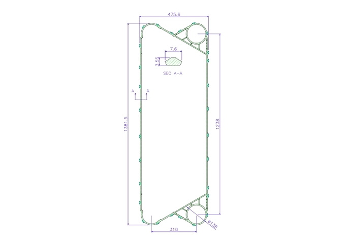 APV Heat Exchanger Gaskets