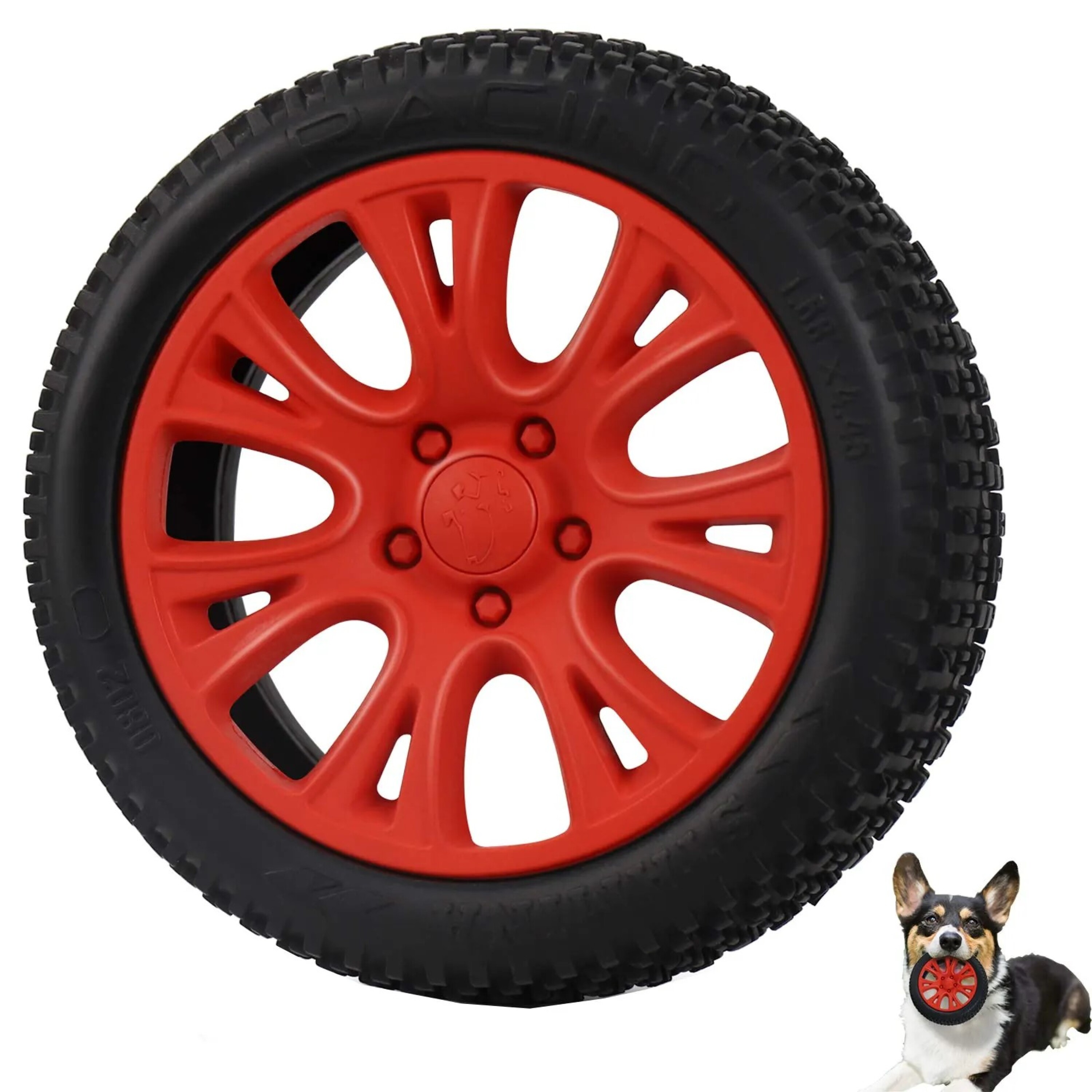 PetBuds Tyre Shape Toy For Dog & Puppy | Dog Teething Toys