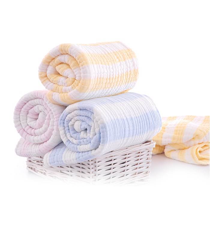 Striped Baby Cotton Towels