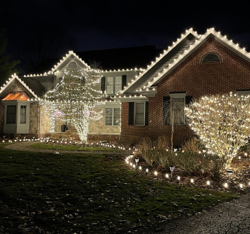 Christmas Light Installation