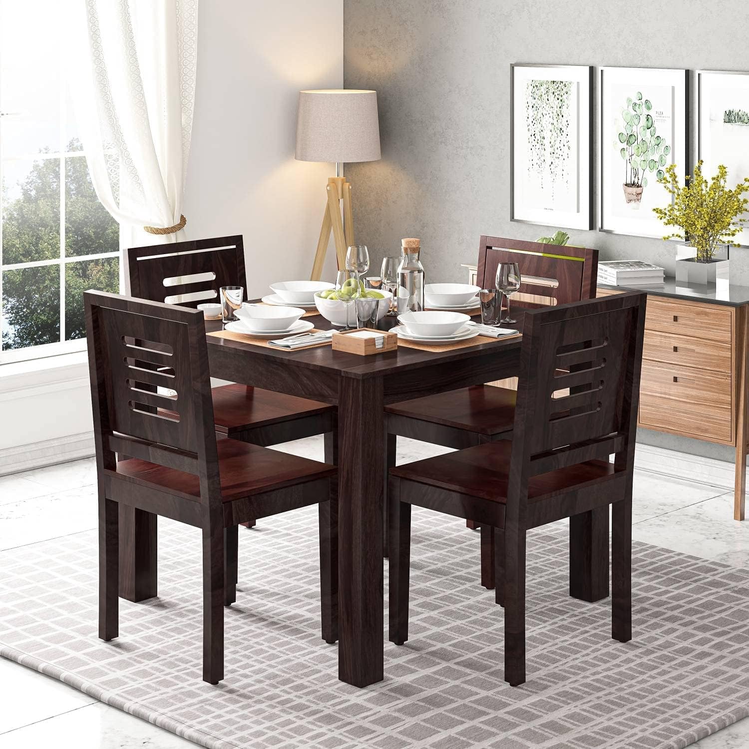 Wooden Dining Table Design